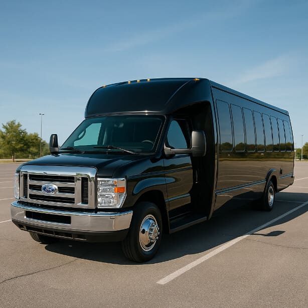 Milwaukee Shuttle Bus Rentals 18 Passenger Shuttle Bus